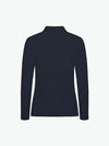 Clique Manhattan Women L/S Polo - Dark Navy Polo Dames Clique