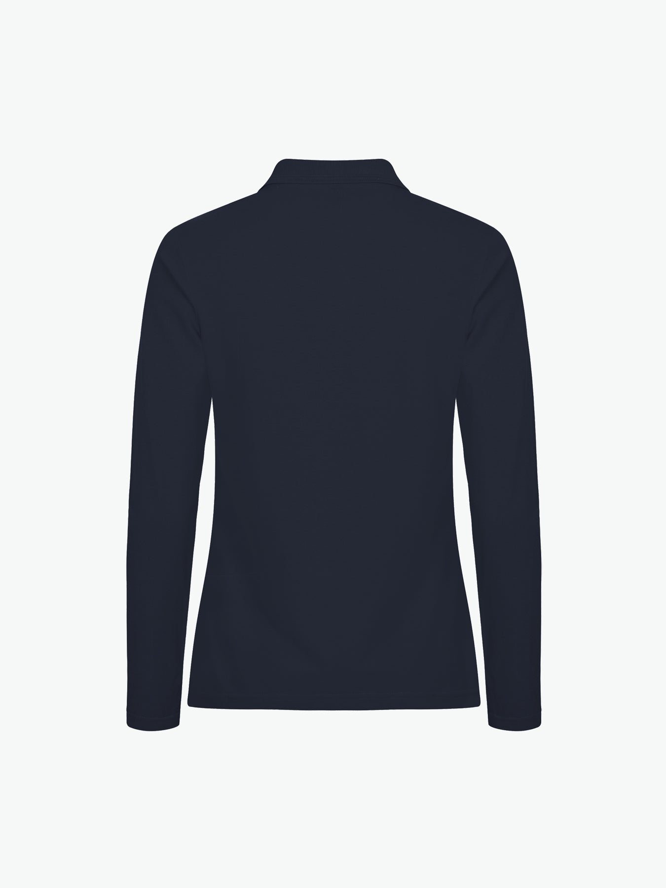 Clique Manhattan Women L/S Polo - Dark Navy Polo Dames Clique