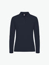 Clique Manhattan Women L/S Polo - Dark Navy Polo Dames Clique XS