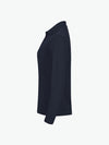 Clique Manhattan Women L/S Polo - Dark Navy Polo Dames Clique
