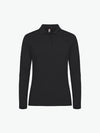Clique Manhattan Women L/S Polo - Zwart Polo Dames Clique XS