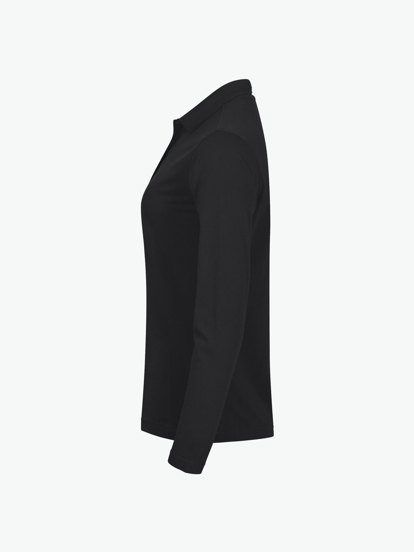 Clique Manhattan Women L/S Polo - Zwart Polo Dames Clique