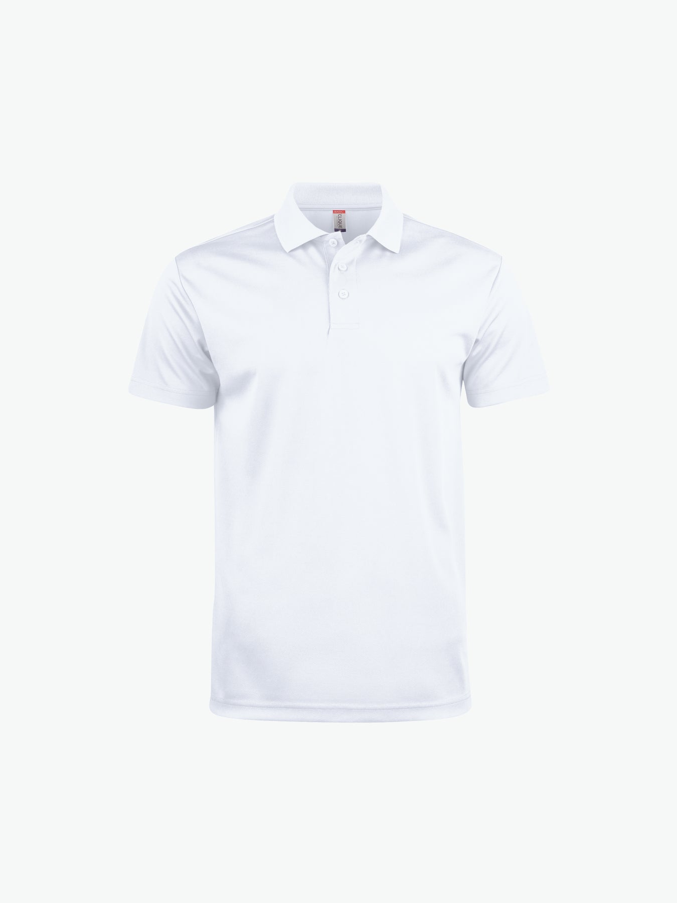 Clique Basic Active Polo - Wit Polo Clique XS