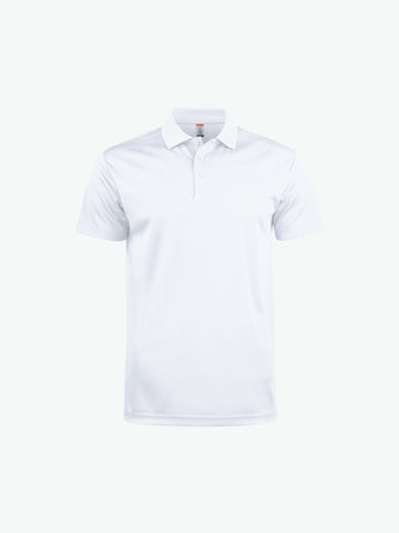 Clique Basic Active Polo - Wit Polo Clique XS