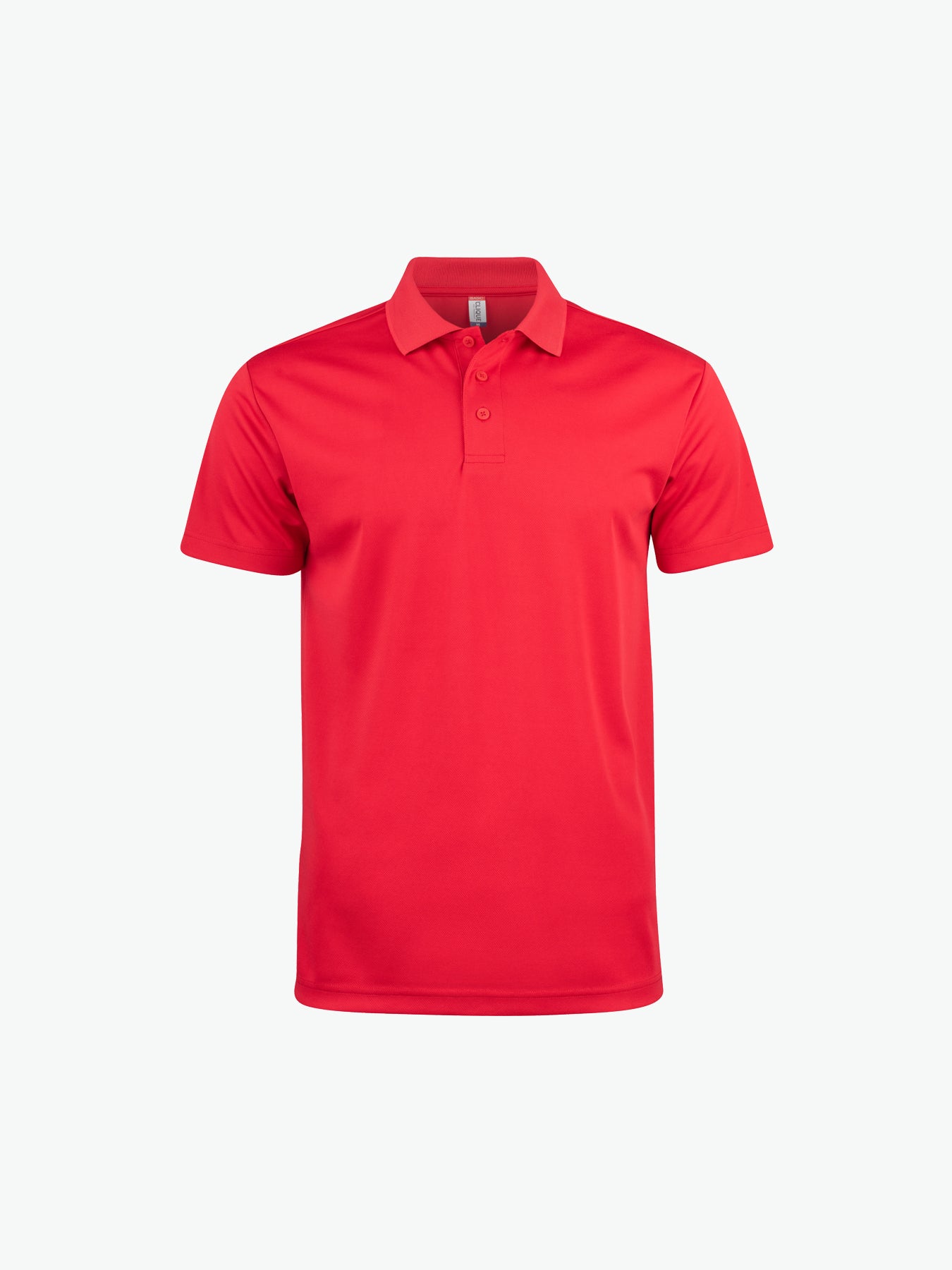Clique Basic Active Polo - Rood Polo Clique XS