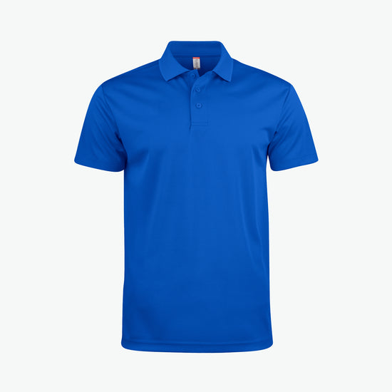 Clique Basic Active Polo - Kobalt Polo Clique XS