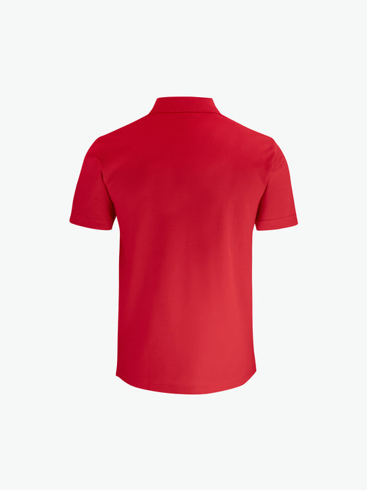 Clique Basic Polo w. Pocket - Rood Polo Clique