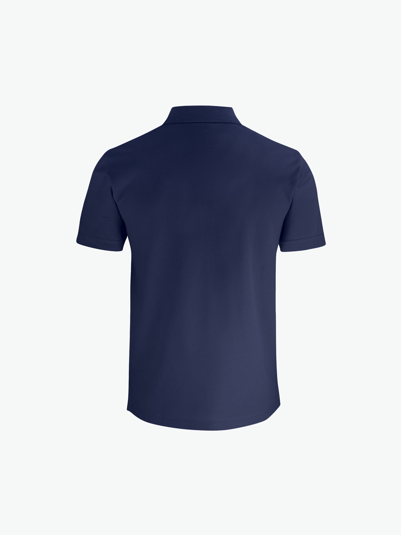 Clique Basic Polo w. Pocket - Dark Navy Polo Clique