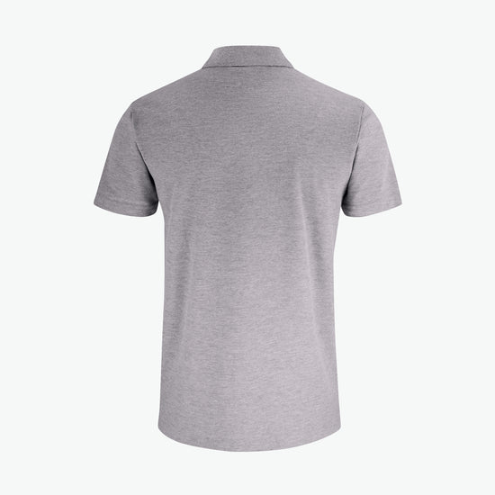 Clique Basic Polo w. Pocket - Grijsmelange Polo Clique