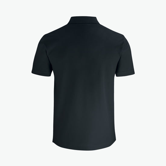 Clique Basic Polo w. Pocket - Zwart Polo Clique