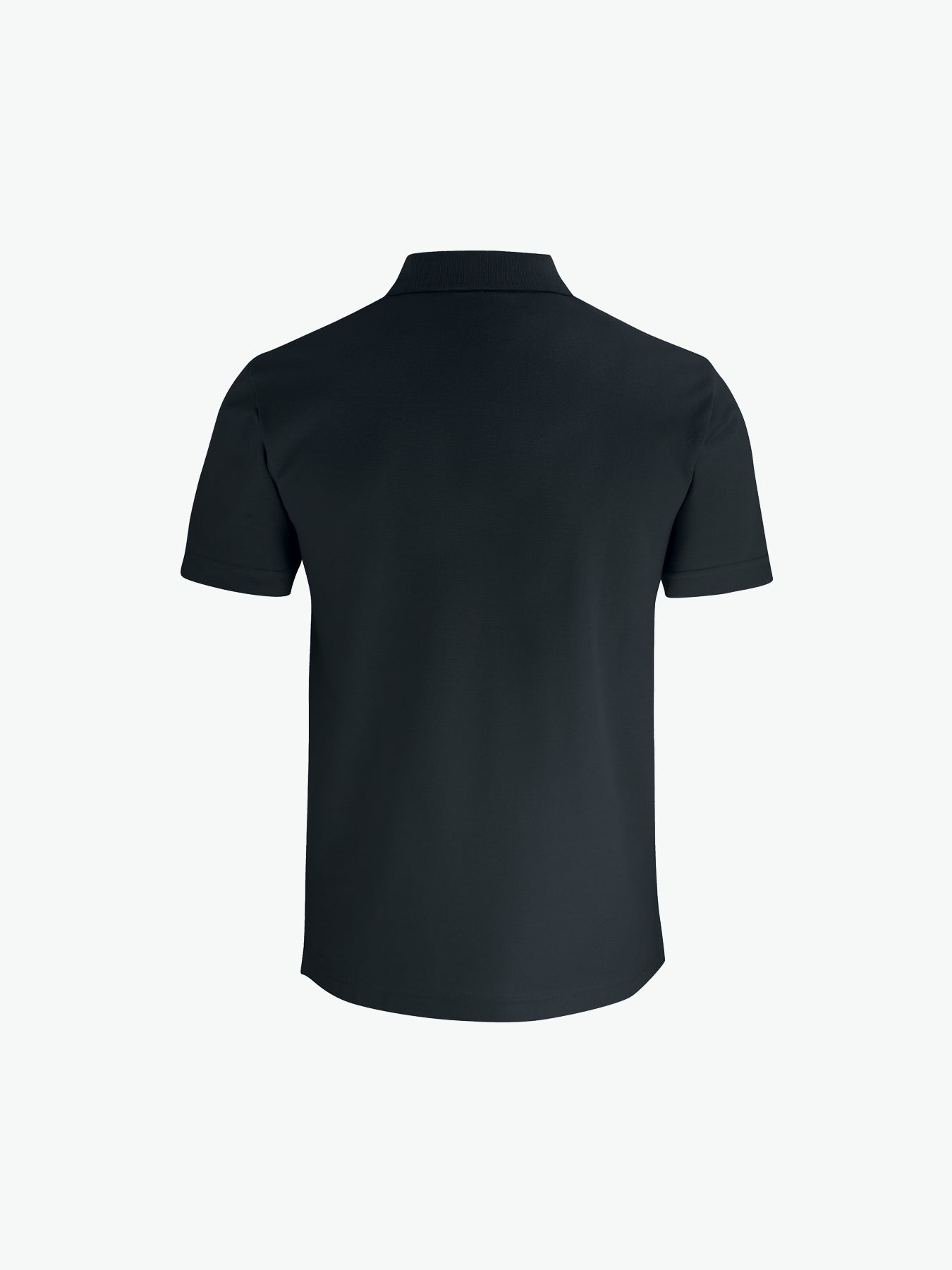 Clique Basic Polo w. Pocket - Zwart Polo Clique