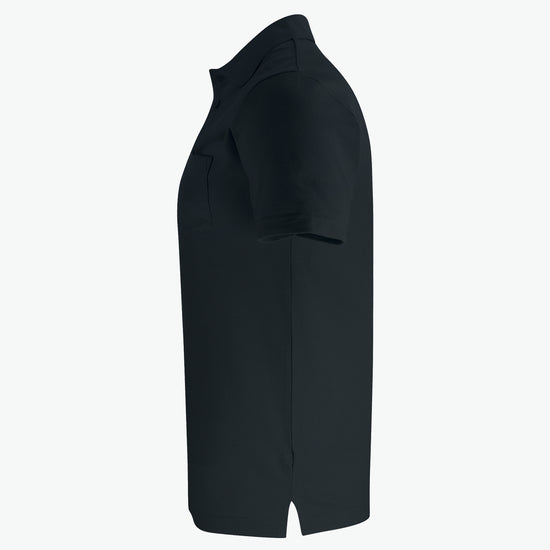 Clique Basic Polo w. Pocket - Zwart Polo Clique