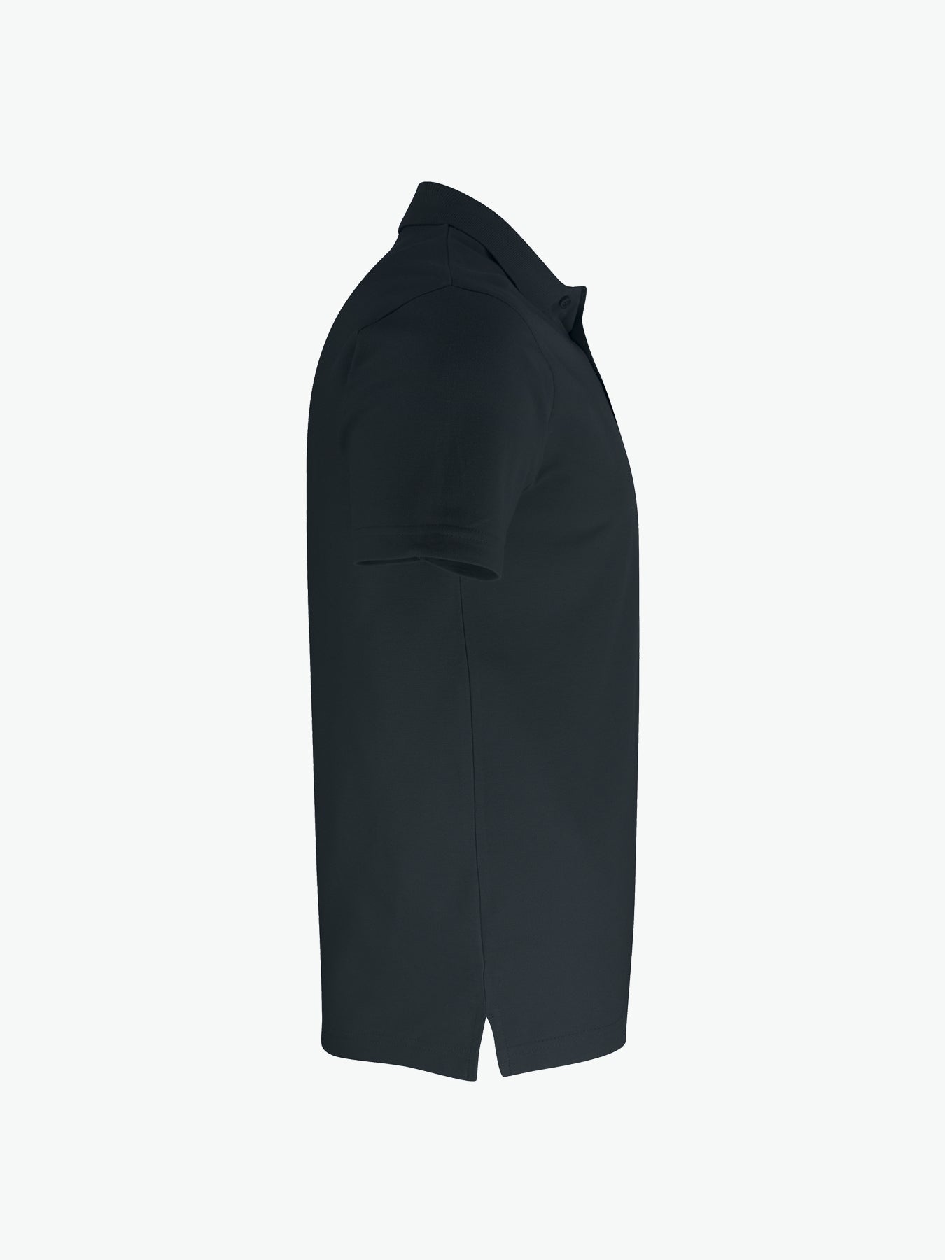 Clique Basic Polo w. Pocket - Zwart Polo Clique