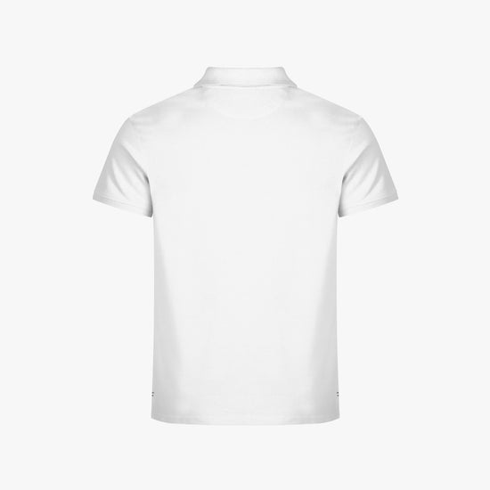 Clique Heavy Premium Polo - Wit Polo Clique