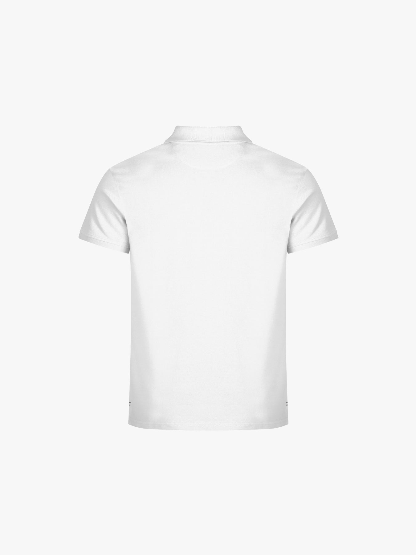 Clique Heavy Premium Polo - Wit Polo Clique