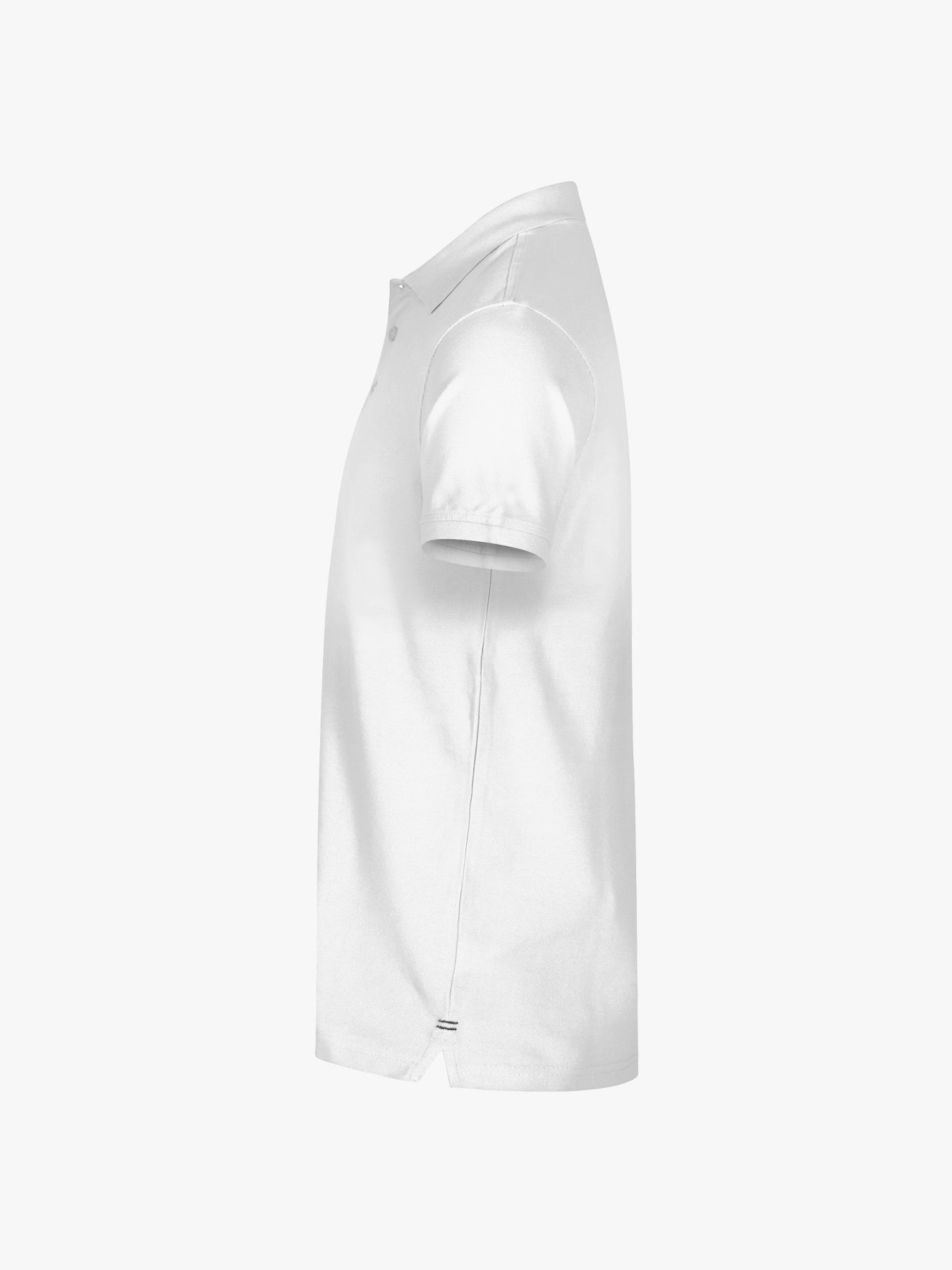 Clique Heavy Premium Polo - Wit Polo Clique