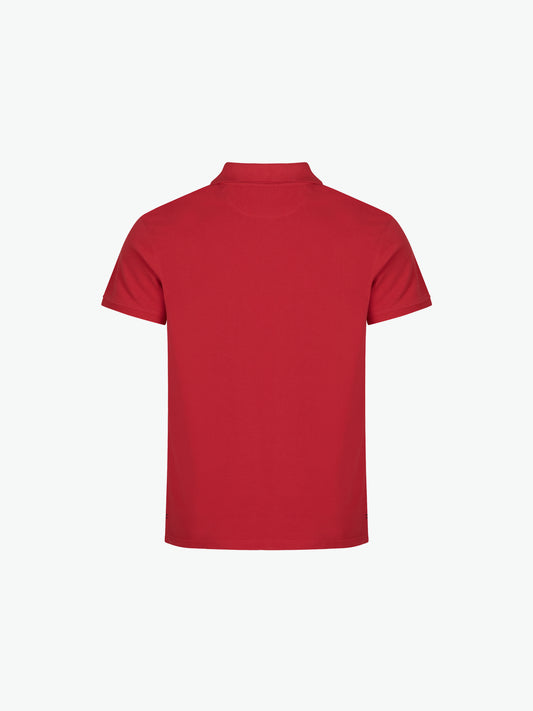 Clique Heavy Premium Polo - Rood Polo Clique