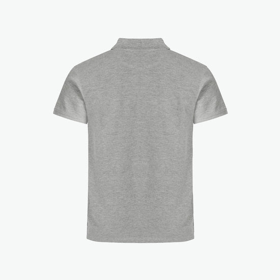 Clique Heavy Premium Polo - Grijsmelange Polo Clique