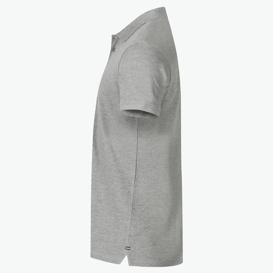 Clique Heavy Premium Polo - Grijsmelange Polo Clique