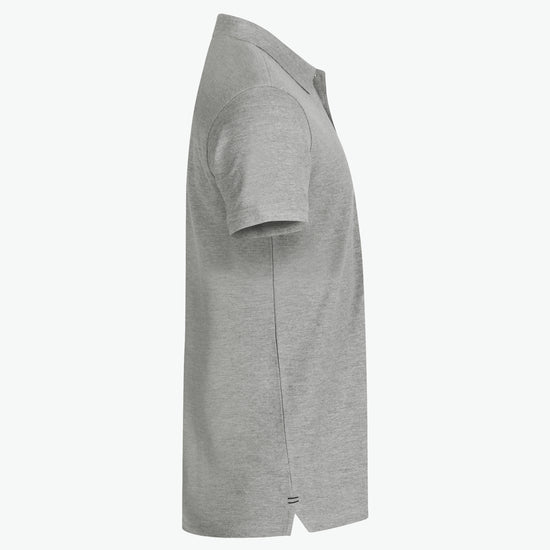 Clique Heavy Premium Polo - Grijsmelange Polo Clique