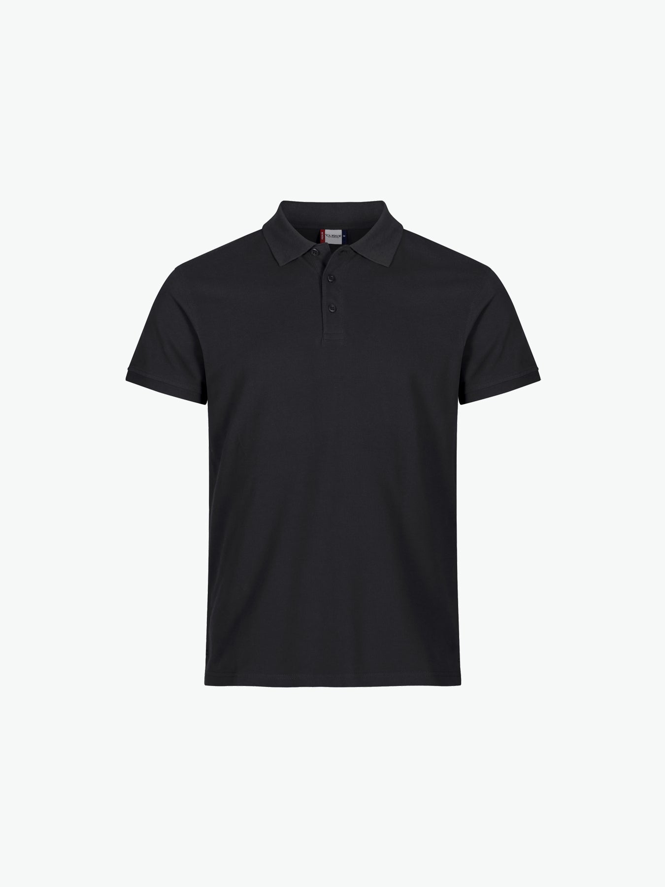 Clique Heavy Premium Polo - Zwart Polo Clique XS