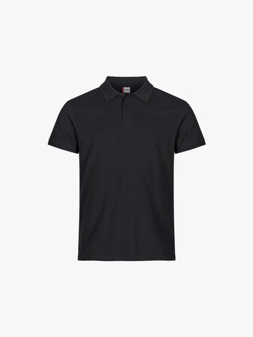 Clique Heavy Premium Polo - Zwart Polo Clique XS