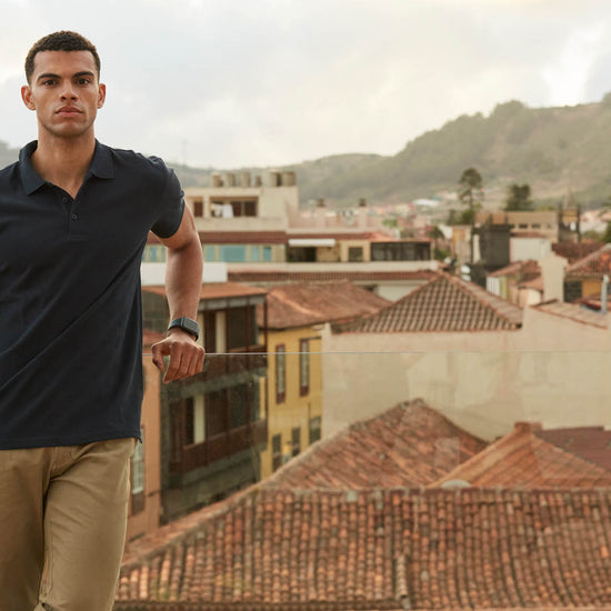Clique Heavy Premium Polo - Rood Polo Clique