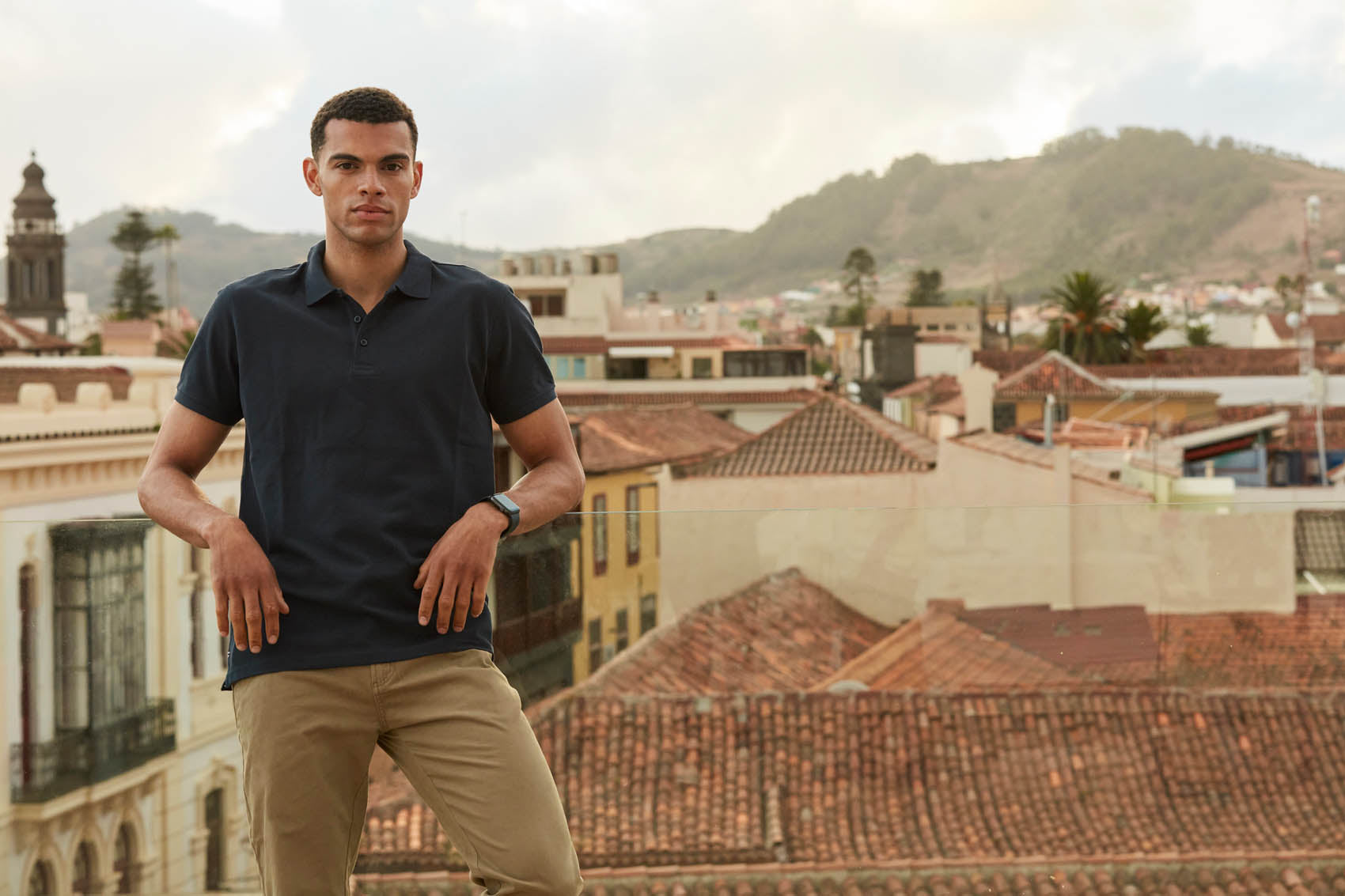 Clique Heavy Premium Polo - Rood Polo Clique