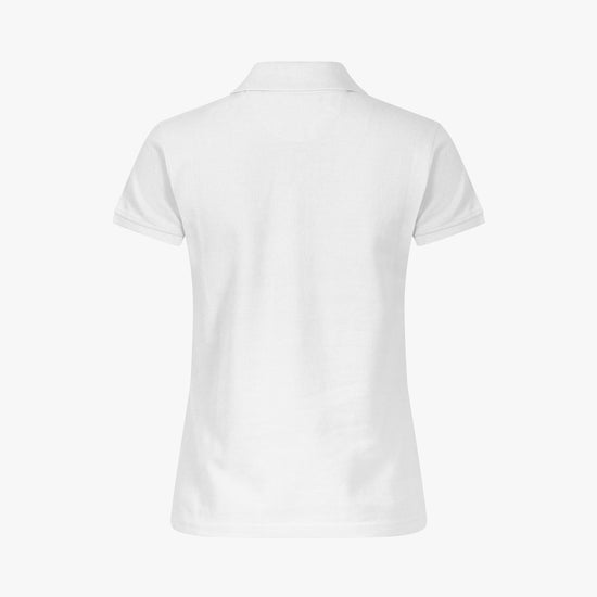 Clique Heavy Premium Polo Women - Wit Polo Dames Clique