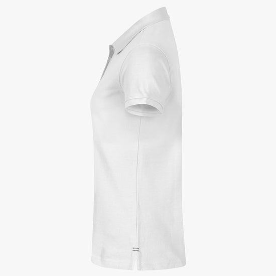 Clique Heavy Premium Polo Women - Wit Polo Dames Clique