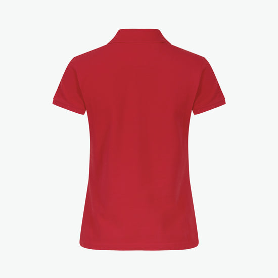 Clique Heavy Premium Polo Women - Rood Polo Dames Clique