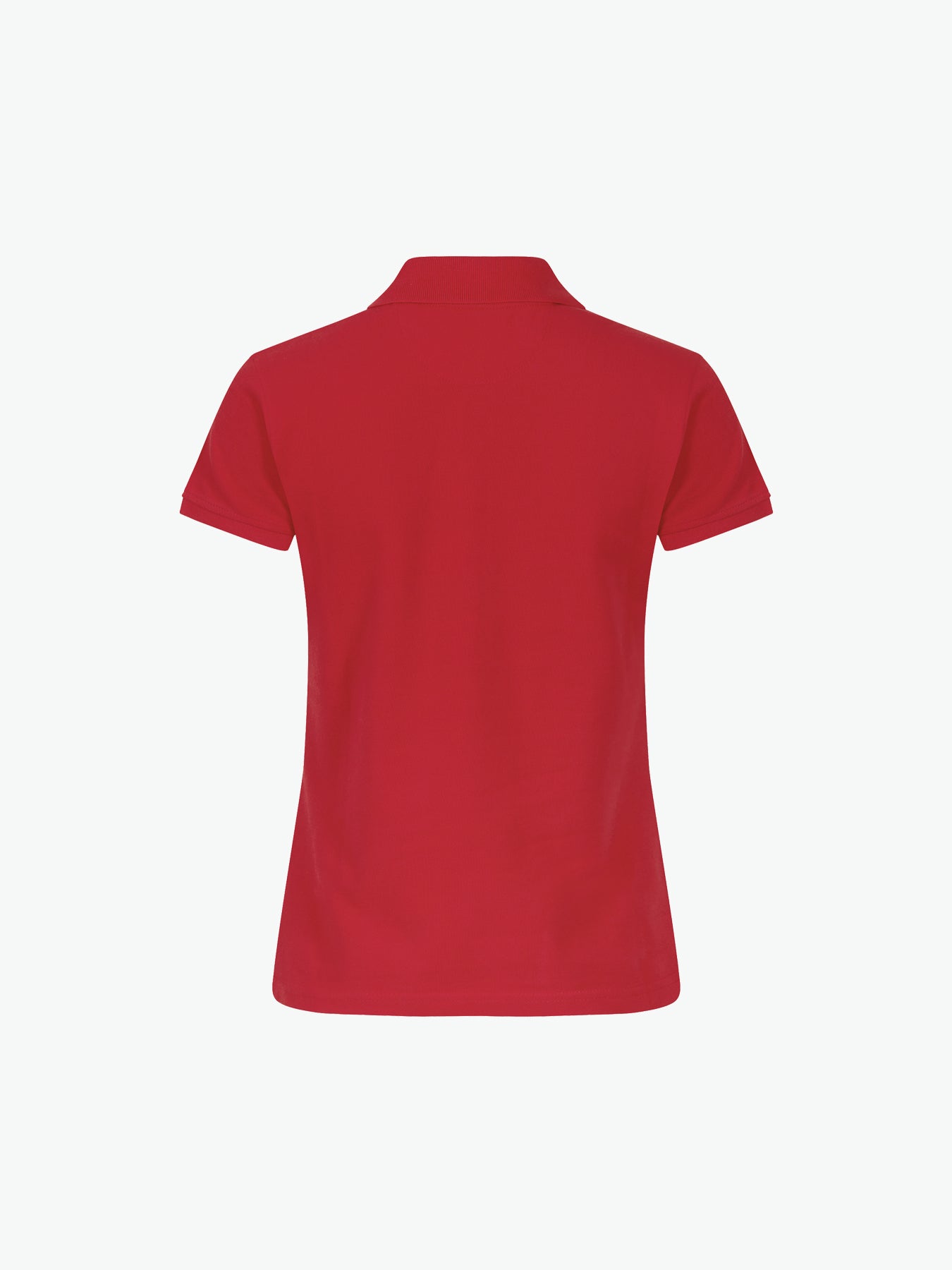 Clique Heavy Premium Polo Women - Rood Polo Dames Clique