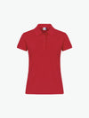 Clique Heavy Premium Polo Women - Rood Polo Dames Clique S