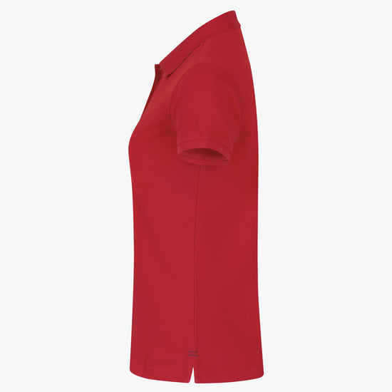 Clique Heavy Premium Polo Women - Rood Polo Dames Clique