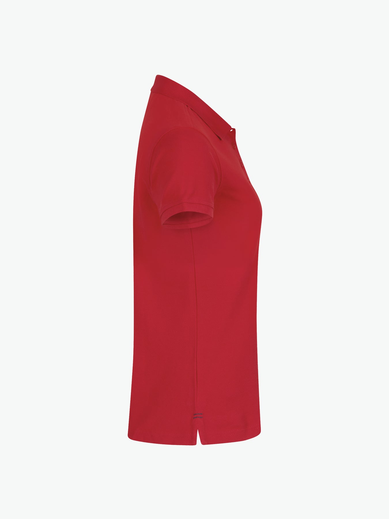 Clique Heavy Premium Polo Women - Rood Polo Dames Clique