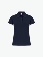 Clique Heavy Premium Polo Women - Dark Navy Polo Dames Clique S