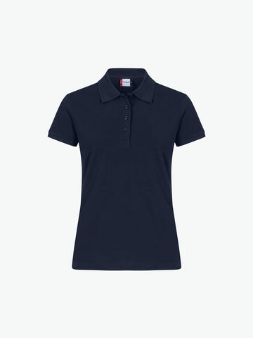 Clique Heavy Premium Polo Women - Dark Navy Polo Dames Clique S