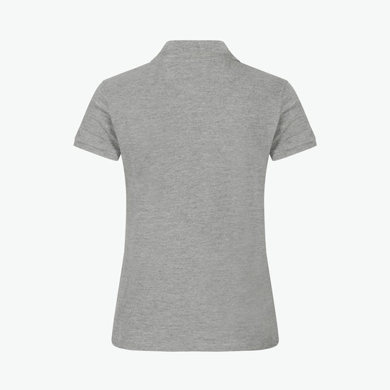 Clique Heavy Premium Polo Women - Grijsmelange Polo Dames Clique