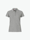 Clique Heavy Premium Polo Women - Grijsmelange Polo Dames Clique S