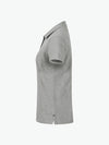 Clique Heavy Premium Polo Women - Grijsmelange Polo Dames Clique