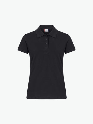 Clique Heavy Premium Polo Women - Zwart Polo Dames Clique S
