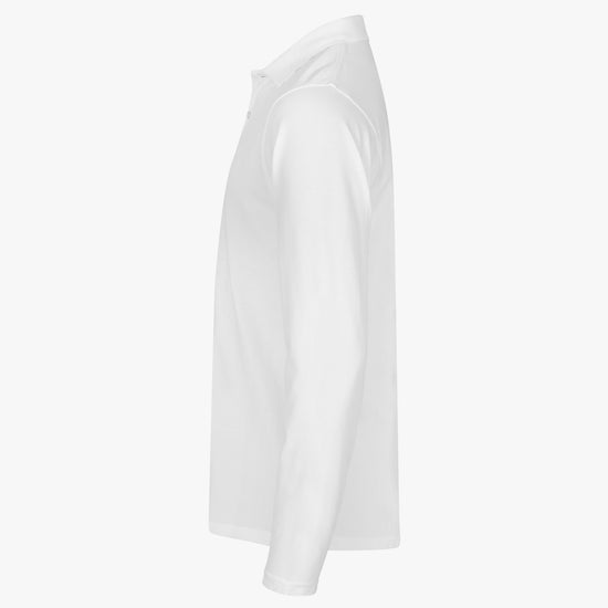 Clique Stretch Premium Polo L/S - Wit Polo Clique