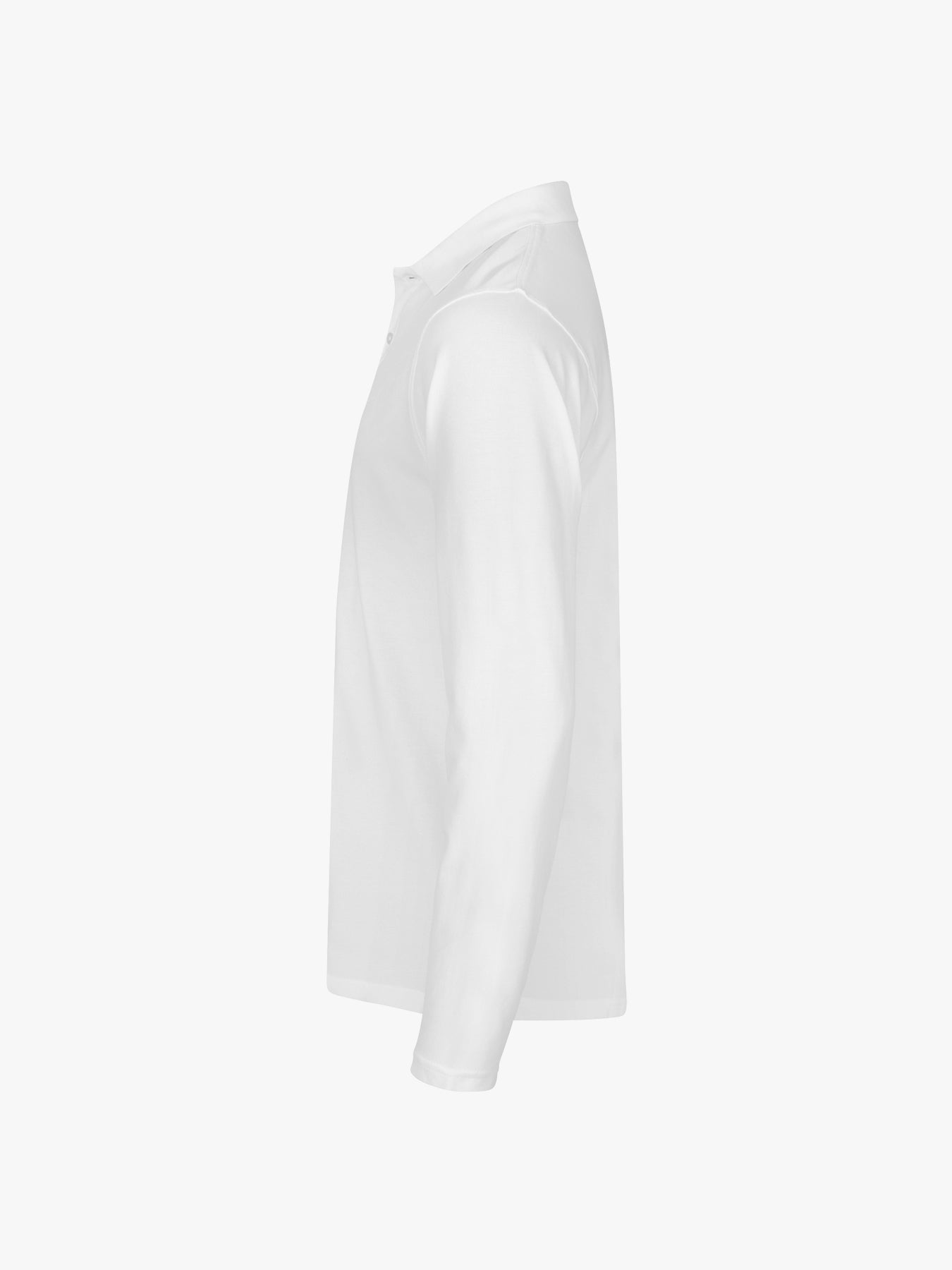 Clique Stretch Premium Polo L/S - Wit Polo Clique