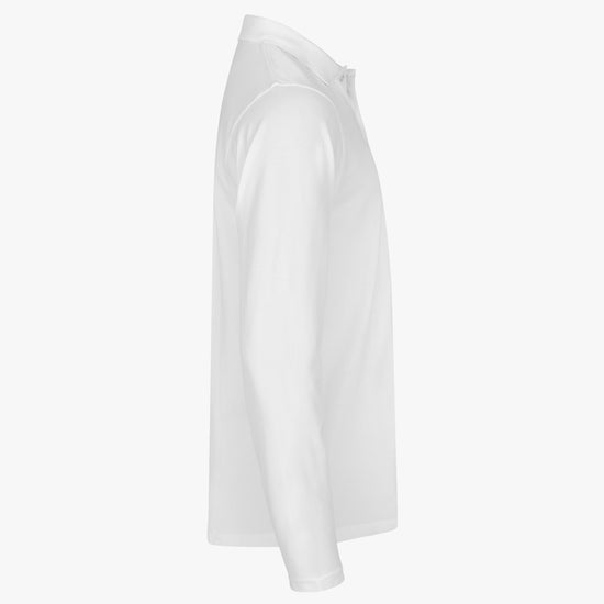 Clique Stretch Premium Polo L/S - Wit Polo Clique