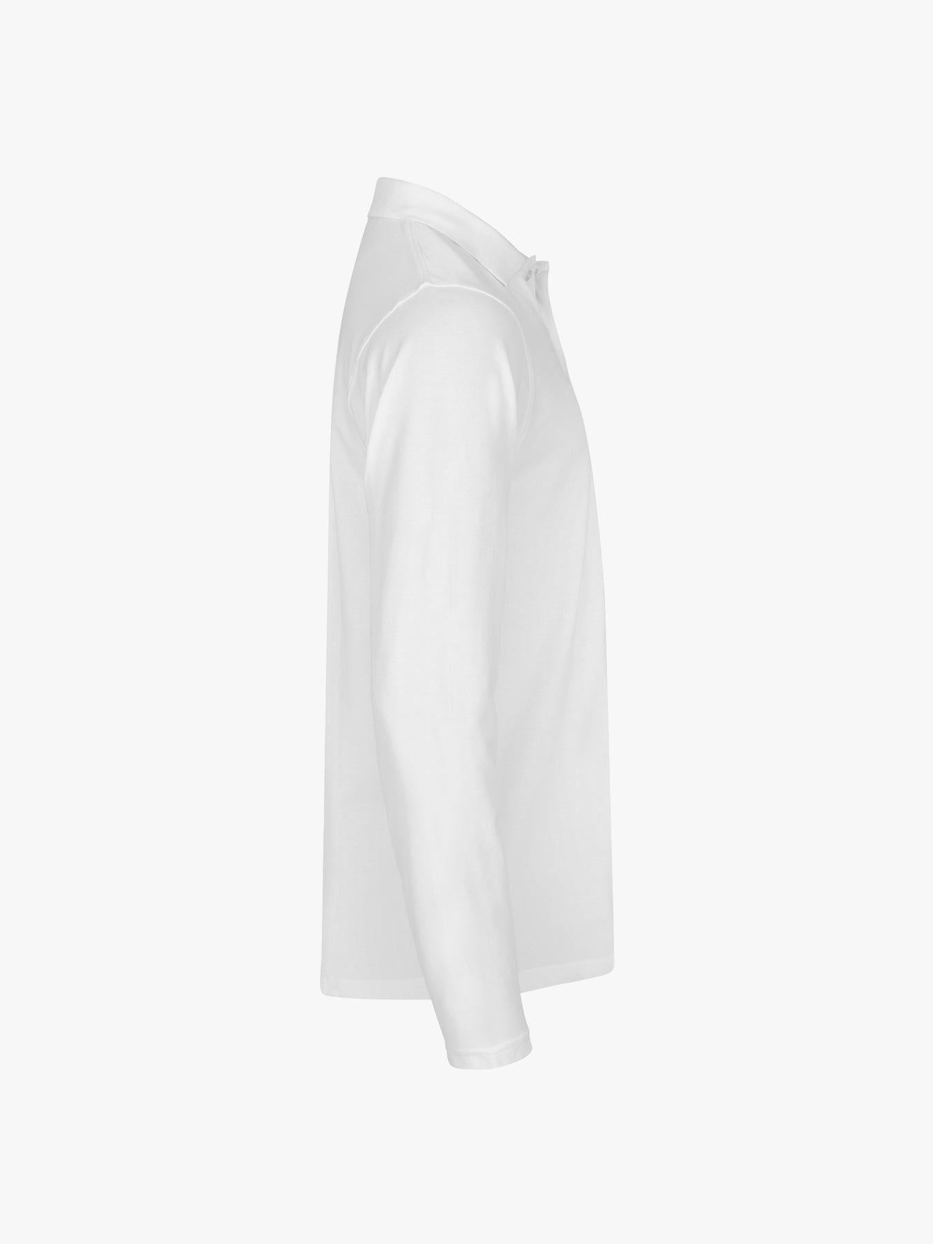 Clique Stretch Premium Polo L/S - Wit Polo Clique