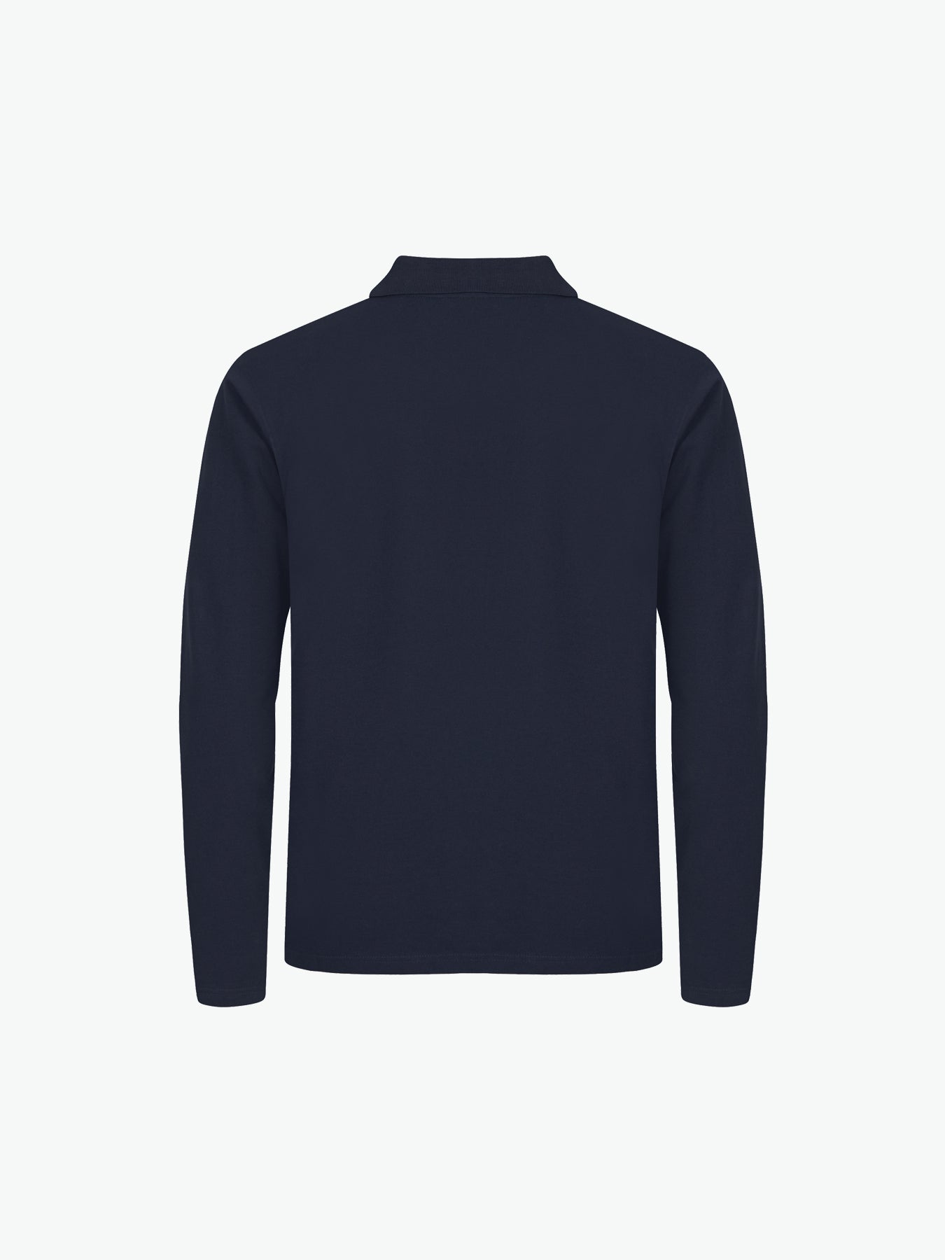 Clique Stretch Premium Polo L/S - Dark Navy Polo Clique