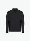 Clique Stretch Premium Polo L/S - Zwart Polo Clique XS