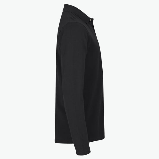 Clique Stretch Premium Polo L/S - Zwart Polo Clique
