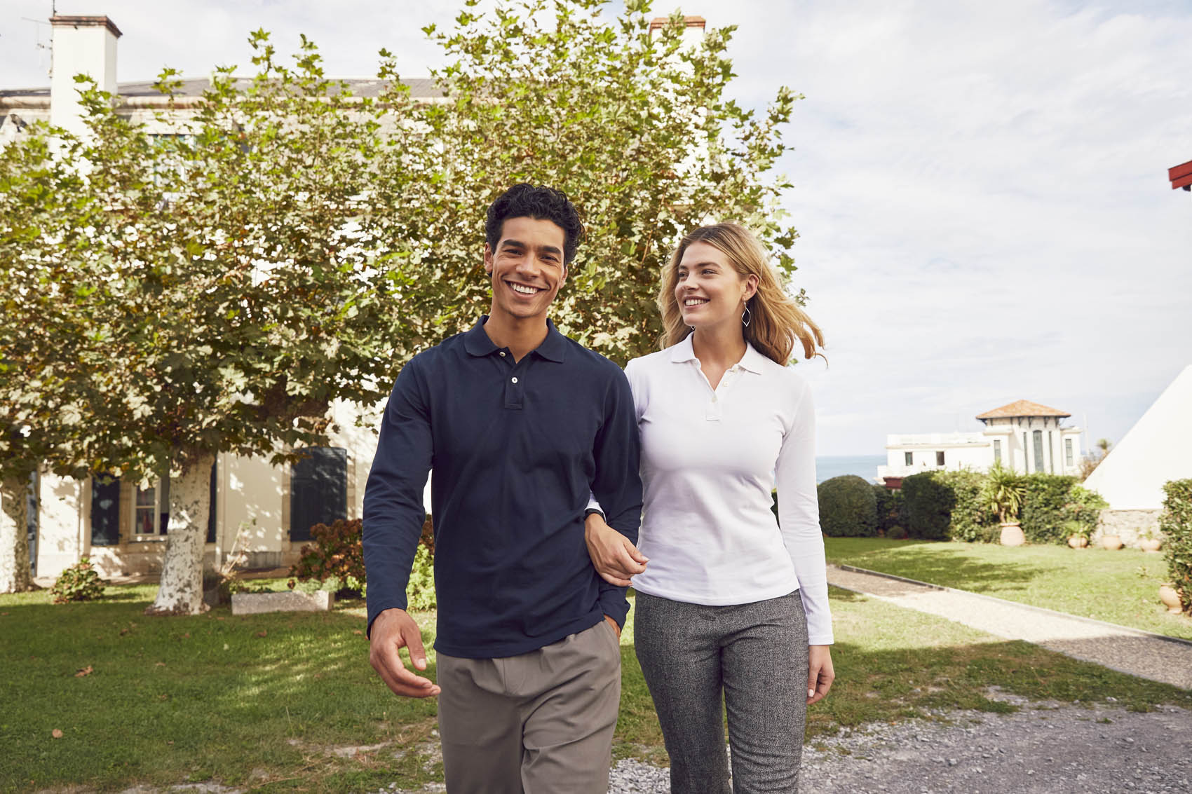 Clique Stretch Premium Polo L/S - Zwart Polo Clique