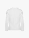 Clique Stretch Premium Polo Women L/S - Wit Polo Dames Clique